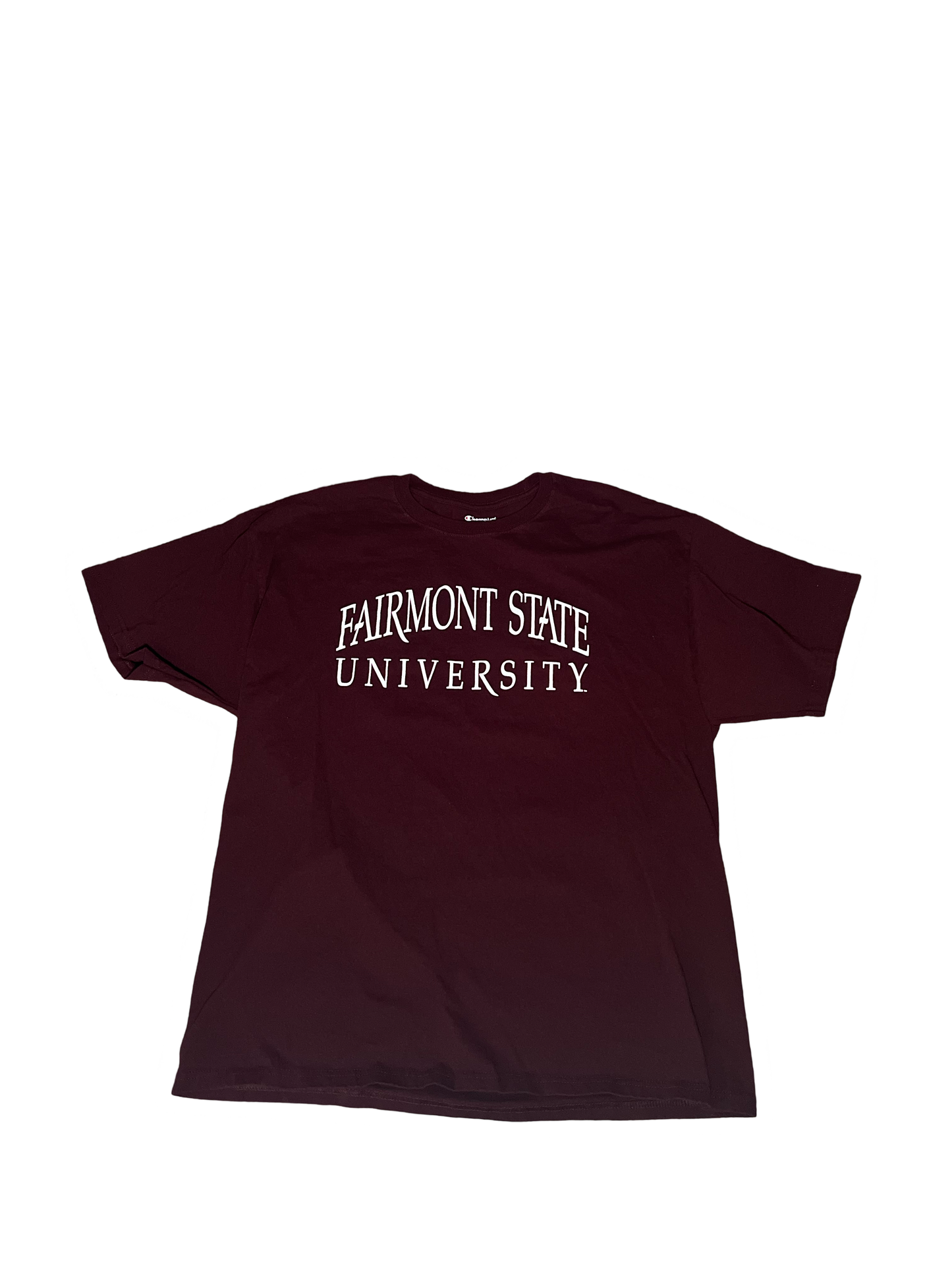 Retro Vintage Champion Fairmont State University T-Shirt - X-Large