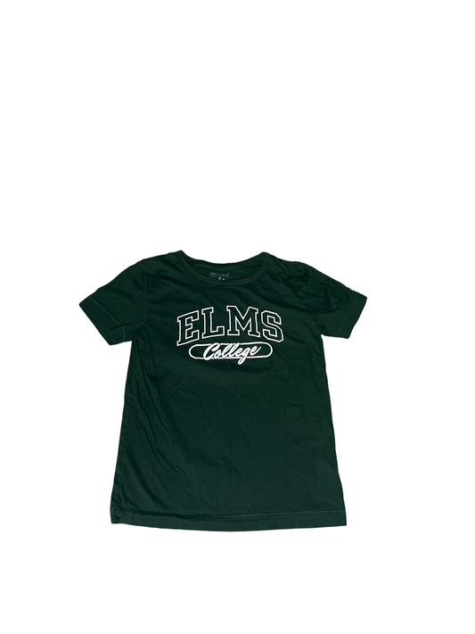 Retro Vintage Champion ELMS College T-Shirt - Medium