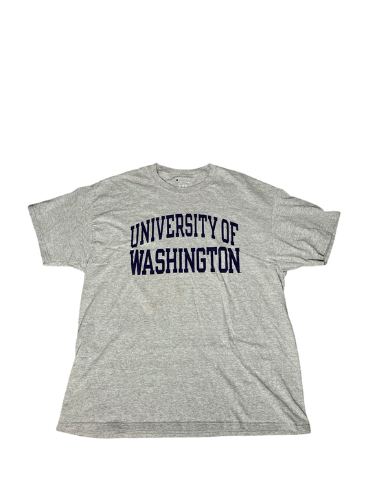 Retro Vintage Champion University of Washington T-Shirt - X-large