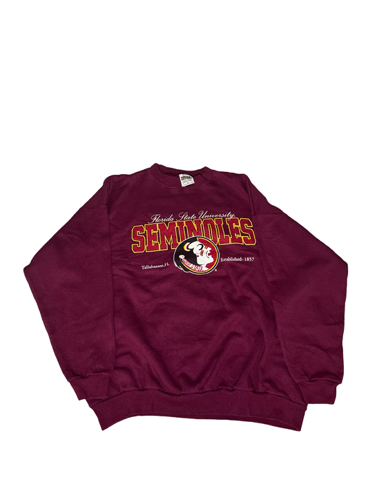 Vintage Tultex Florida State Seminoles Crewneck Sweater - 2X-Large