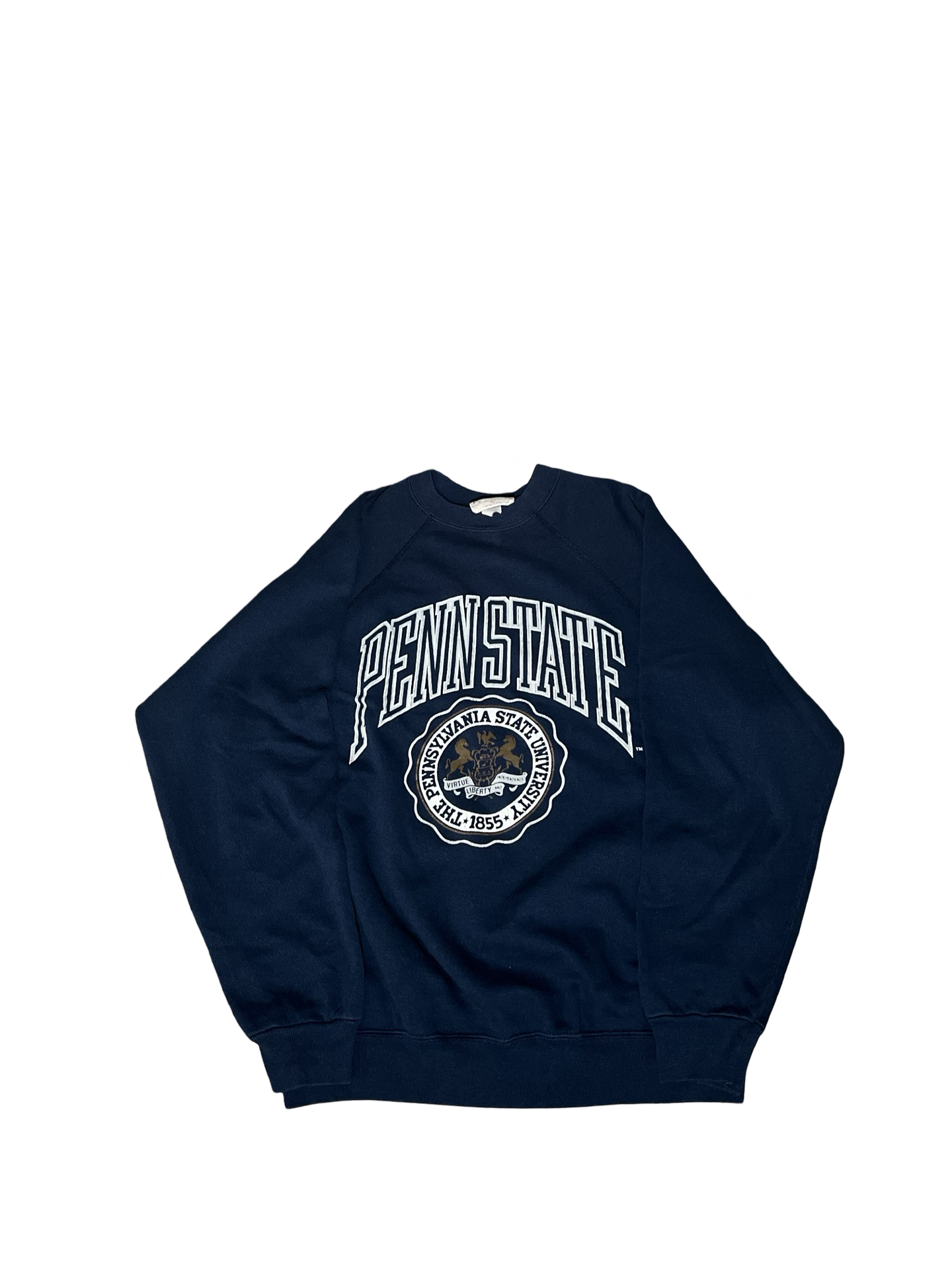 Vintage Nutmeg Penn State University Crewneck Sweater - Large