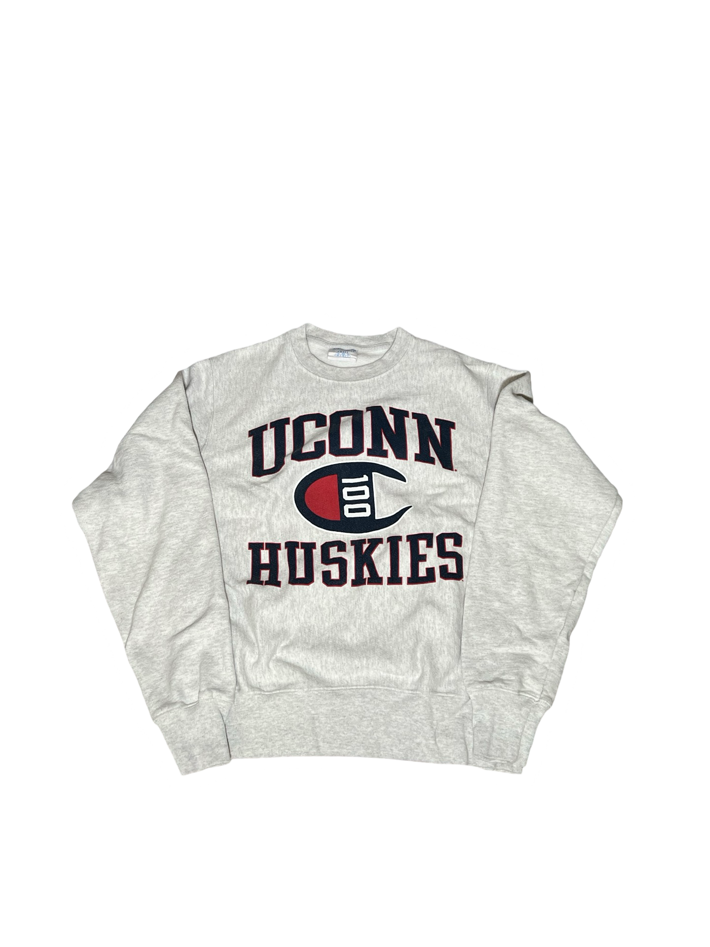 Vintage Champion UCONN Huskies Crewneck Sweater - Small