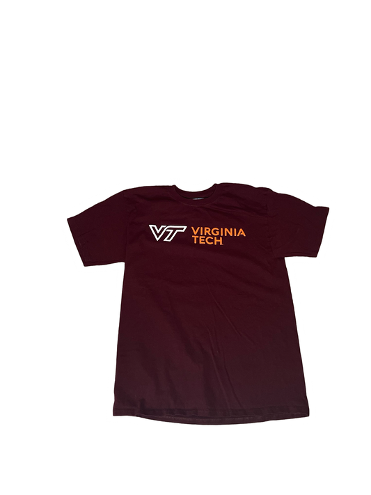 Retro Vintage Champion Virginia Tech T-Shirt - Medium