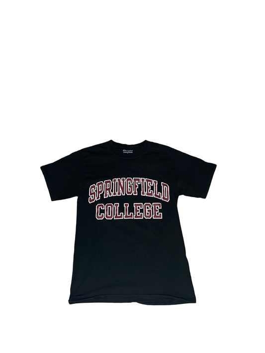 Retro Vintage Champion Springfield College T-Shirt - Small