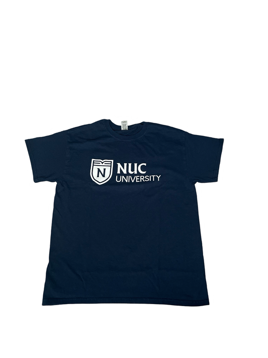 Retro Vintage Gildan NUC University Tshirt - Medium